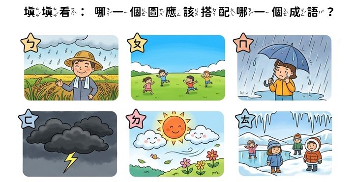 中小學語文素養｜成語免費學習單下載（持續更新）