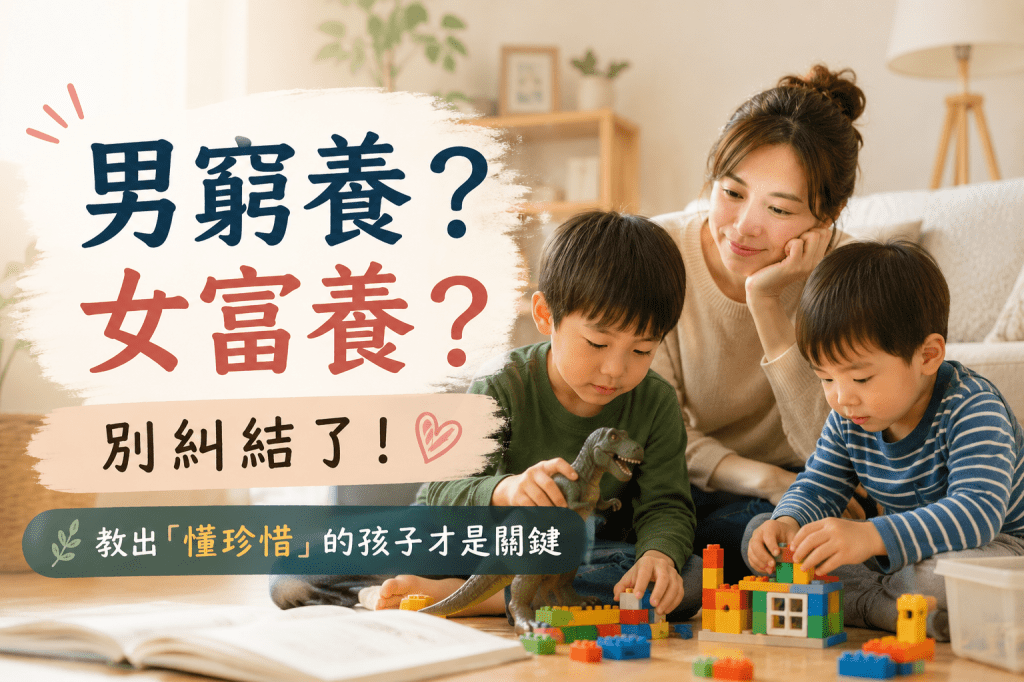男窮養？女富養？別糾結了！教出「懂珍惜」的孩子才是關鍵