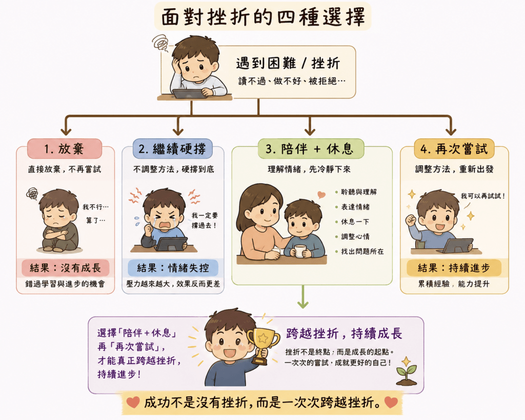 面對挫折的心態