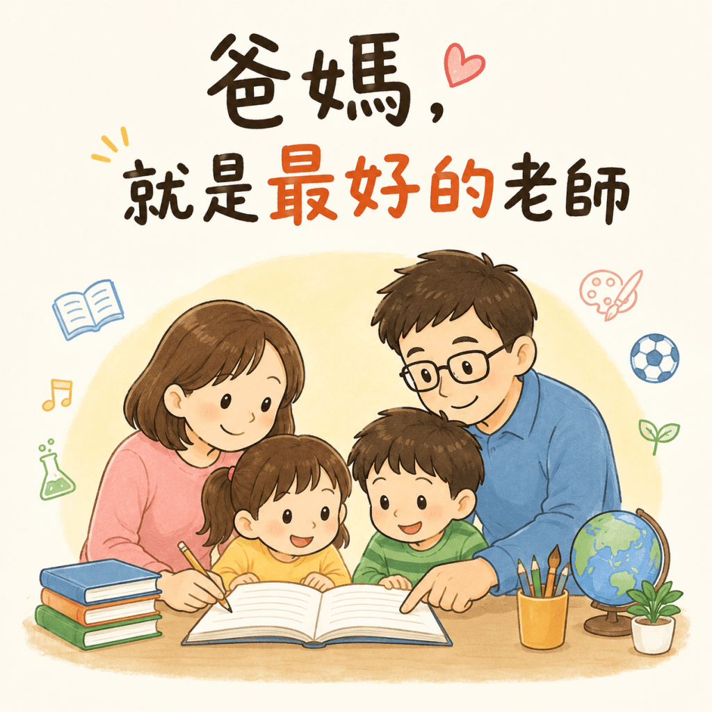 爸媽,就是最好的老師